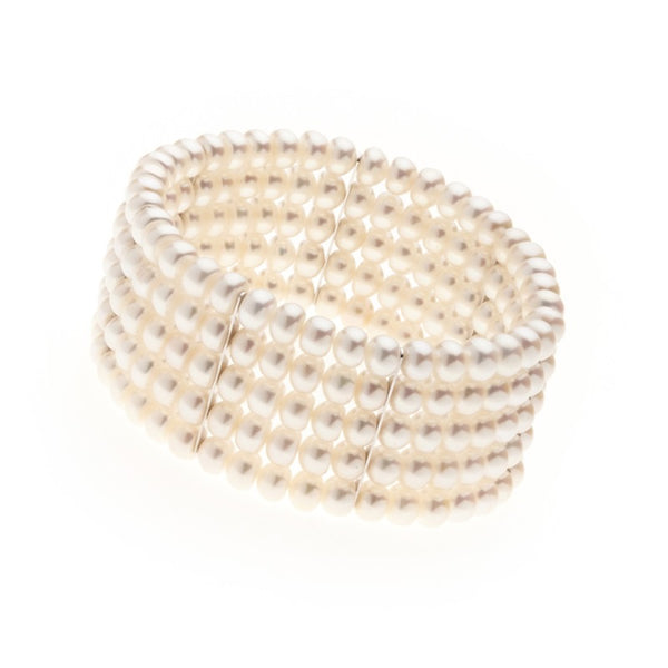 Pearl Bracelet 5 Row Freshwater Pearl