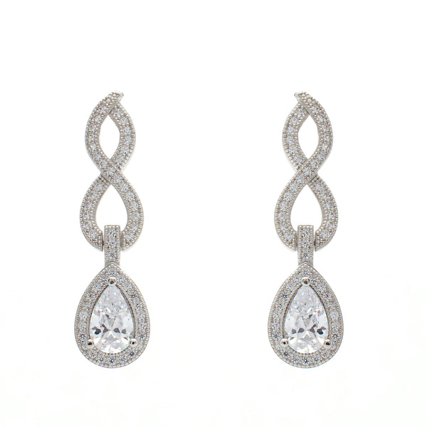 Matilda Pear Shaped Drop Chandelier Earring