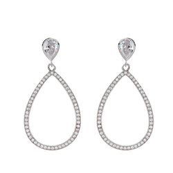 Tear Drop Chandalier Earrings