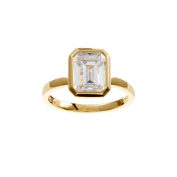 Gabriella Gold Baguette Dress Ring