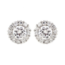 Liarne Silver Stud Earrings
