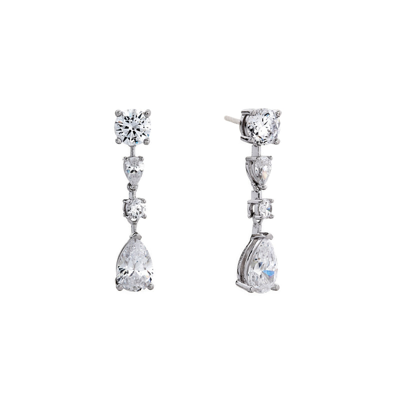 Susi Multi-Shape Chandelier Drop Earrings