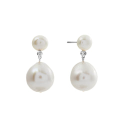 Tully Silver Freshwater Pearl Earrings