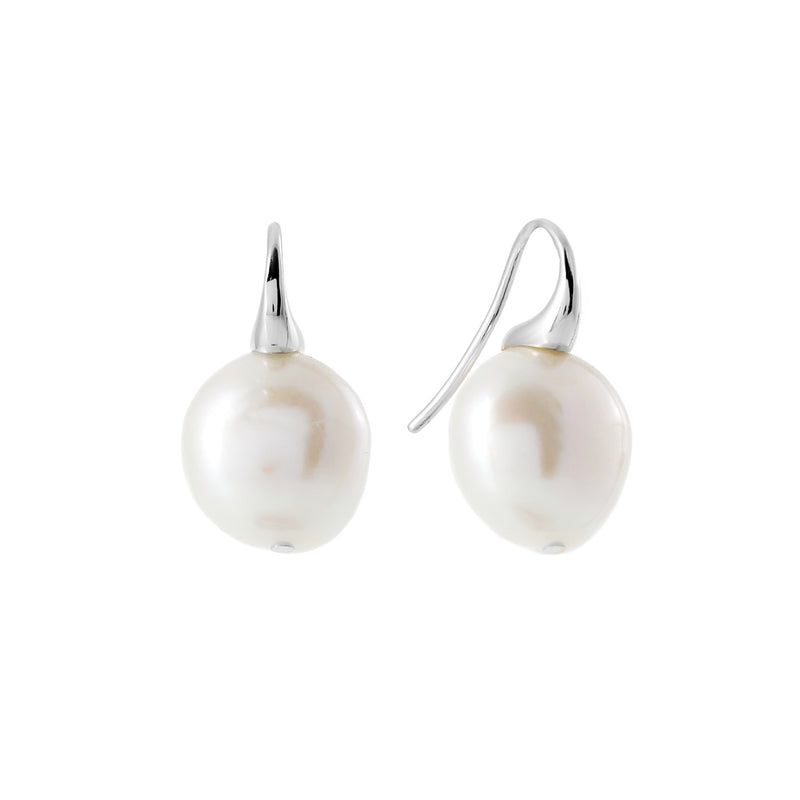 Carmen Silver Freshwater Baroque Pearl Earrings