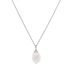Jessica Freshwater Pearl Pendant on Silver Chain