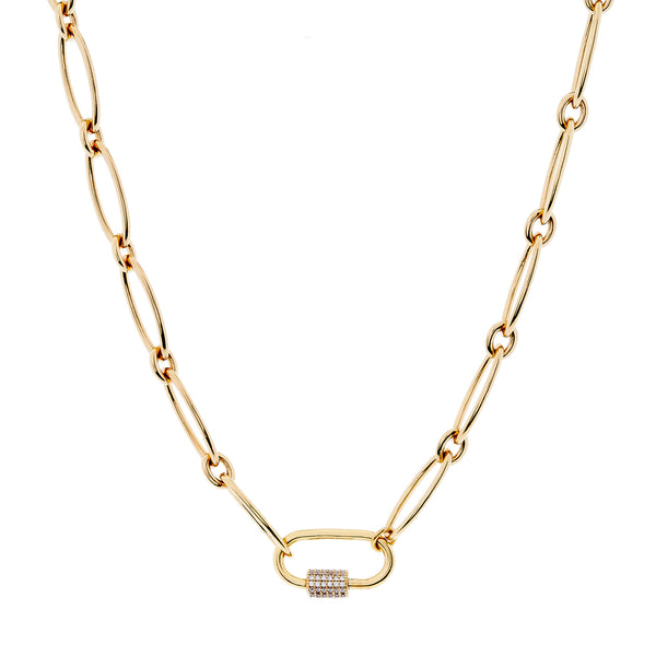 Aubrey Gold Link Necklace