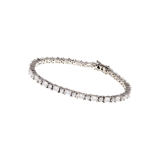 Aurora Claw-Set Tennis Bracelet