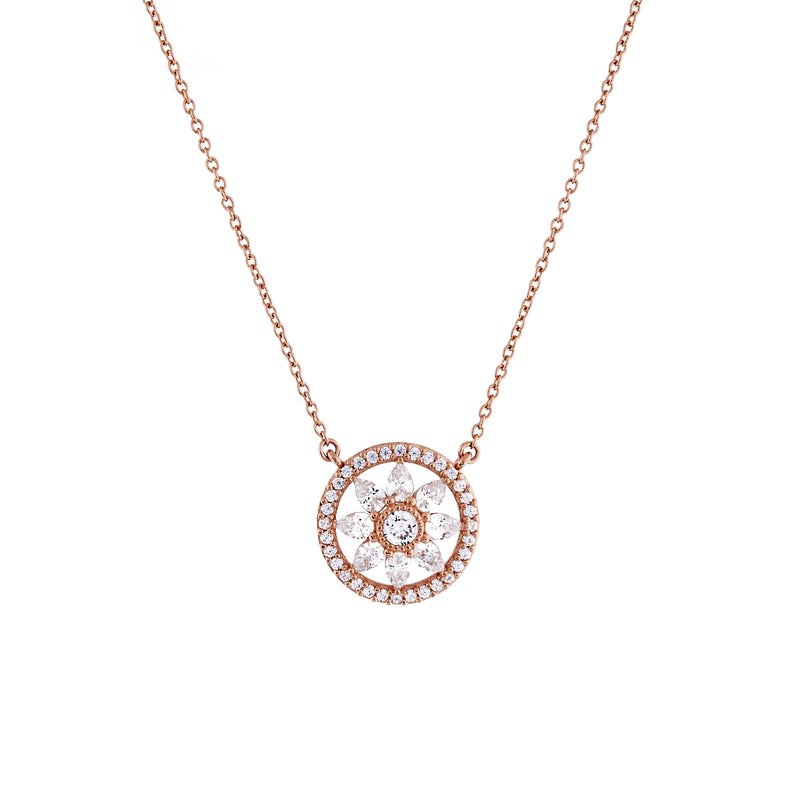 Lucia Rose Gold Necklace – Sybella Jewellery