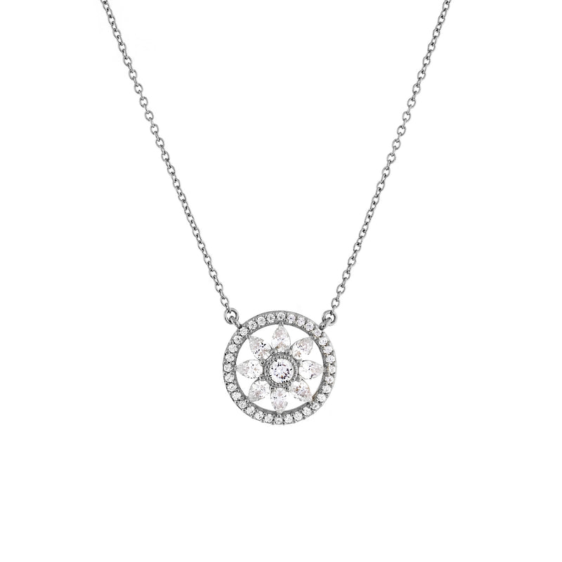 Lucia Silver Necklace