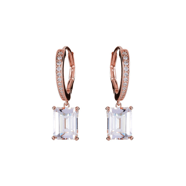 Despina Rose Gold Hoop Earrings