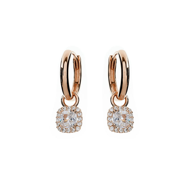 Ayesha Rose Gold Hoop Earrings