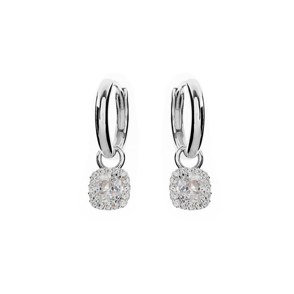 Ayesha Silver Hoop Earrings