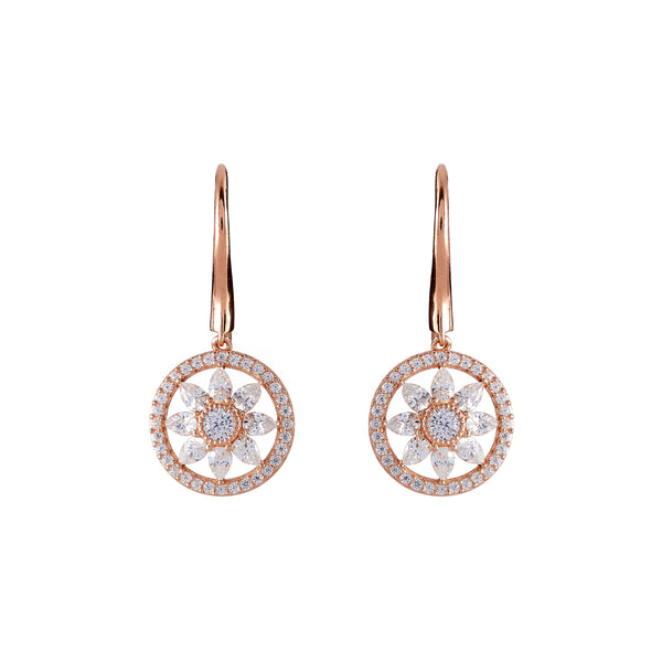 Lucia Rose Gold Earrings