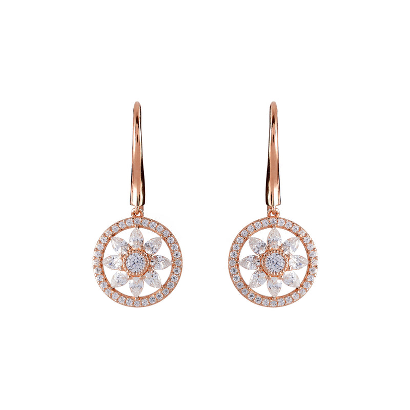 Lucia Rose Gold Earrings