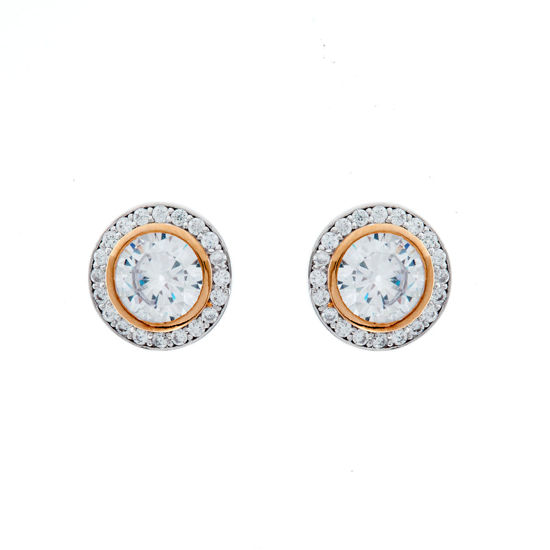 Marlo Rose Gold Stud Earrings