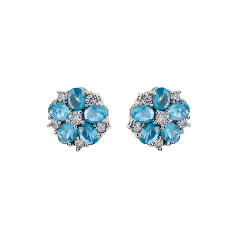 Clara Flower Stud Earrings