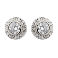 Isobel Silver Stud Earrings