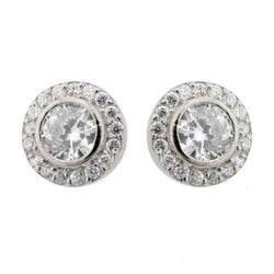 Isobel Silver Stud Earrings