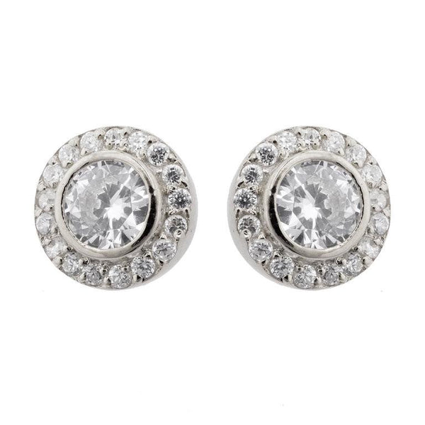 Isobel Silver Stud Earrings
