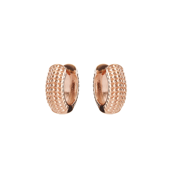 Lucy Rose Gold Dot Hoop Earring