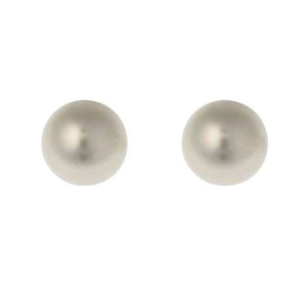 Button Freshwater Pearl Stud Earrings