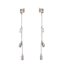 Belinda Silver Drop Earrings