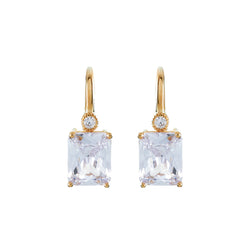 Camilla baguette Gold Earrings