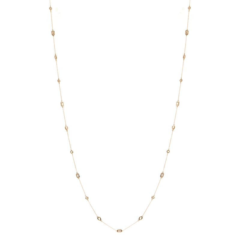 Electra Long Gold Necklace