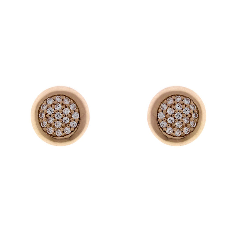 Luna Gold Stud Earrings