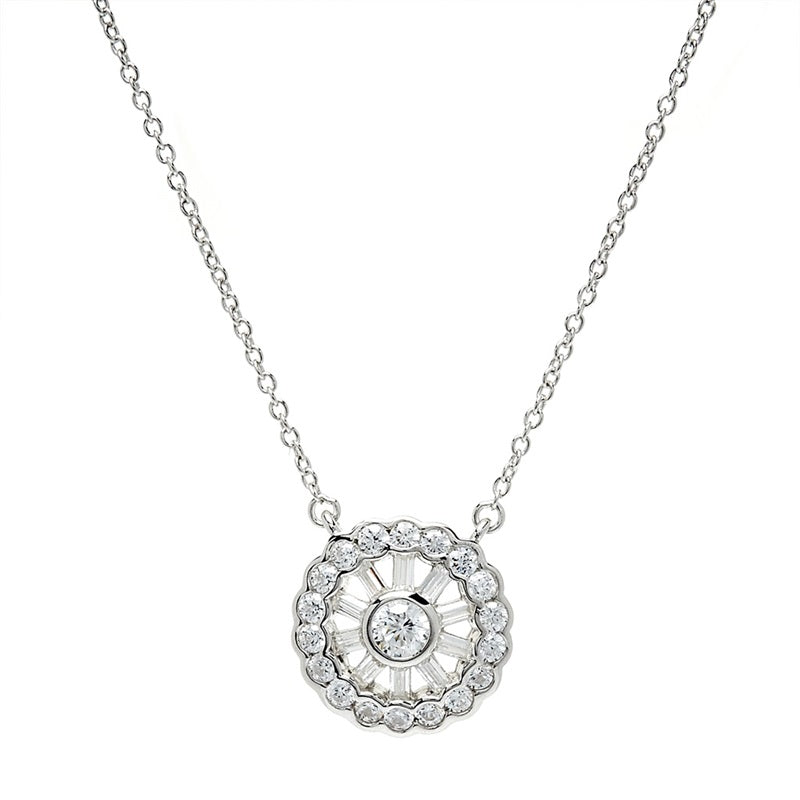 Daisies Silver Necklace
