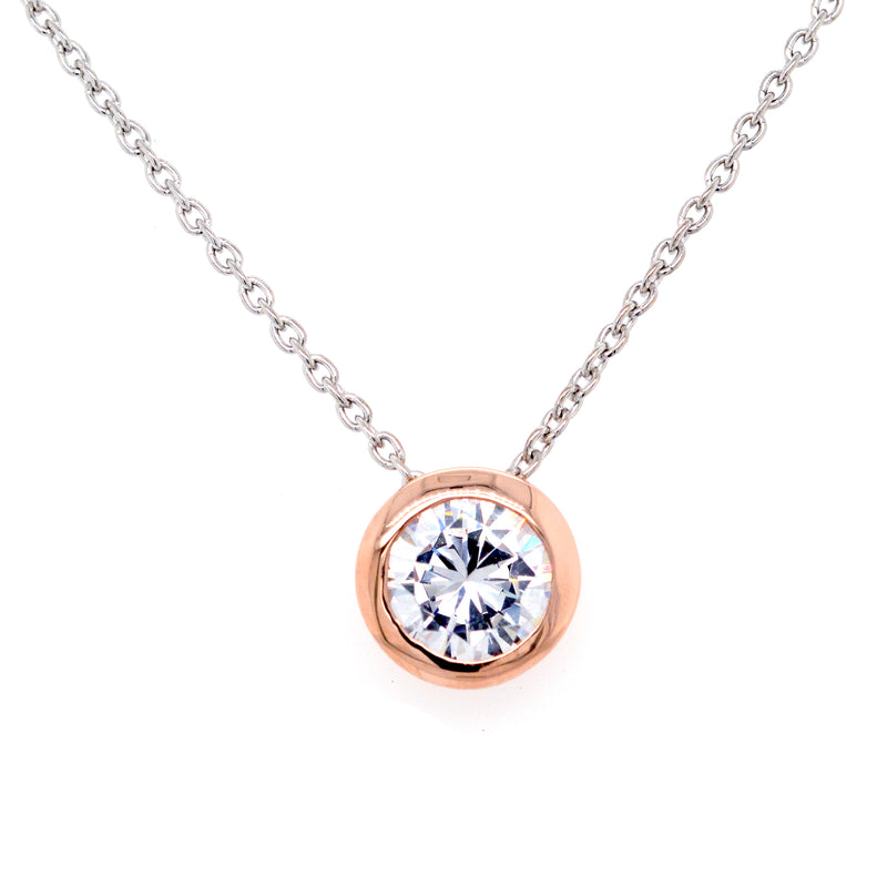 Belle Rose Gold Necklace