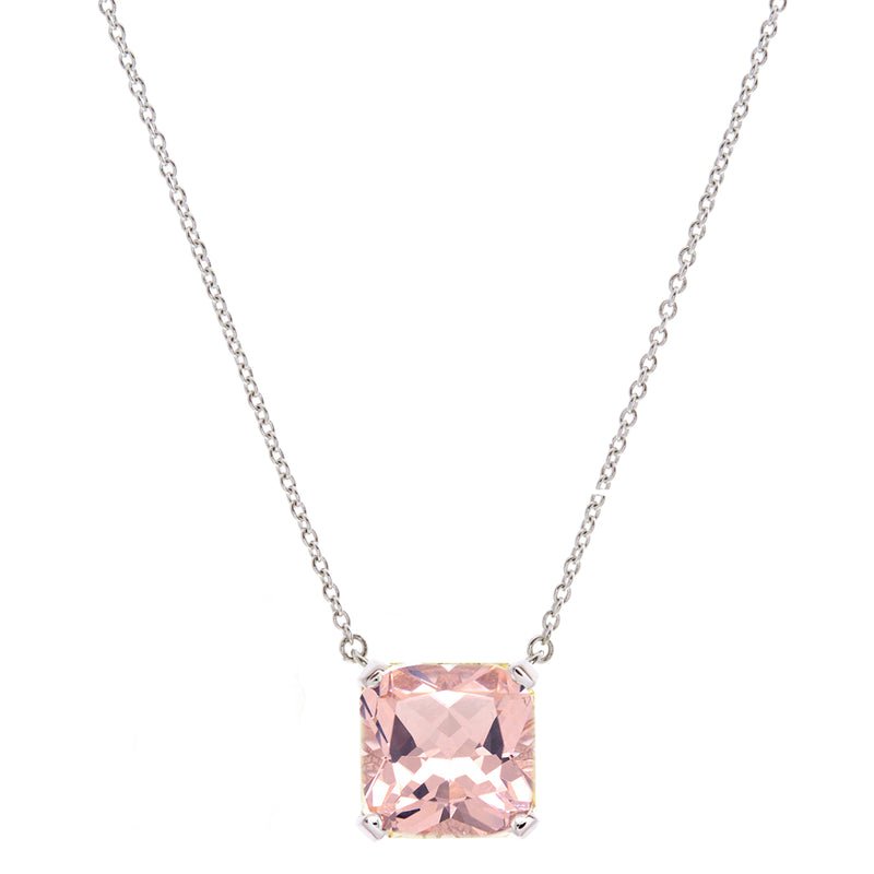 Alexandra Pink Cubic Zirconia Necklace