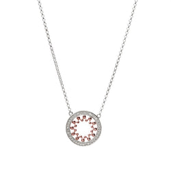 Elize Two Tone Rose Gold Pendant