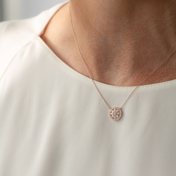 Lucia Rose Gold Necklace