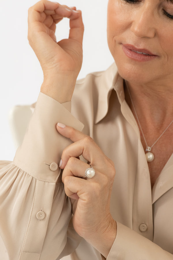 Fleur Freshwater Pearl Ring