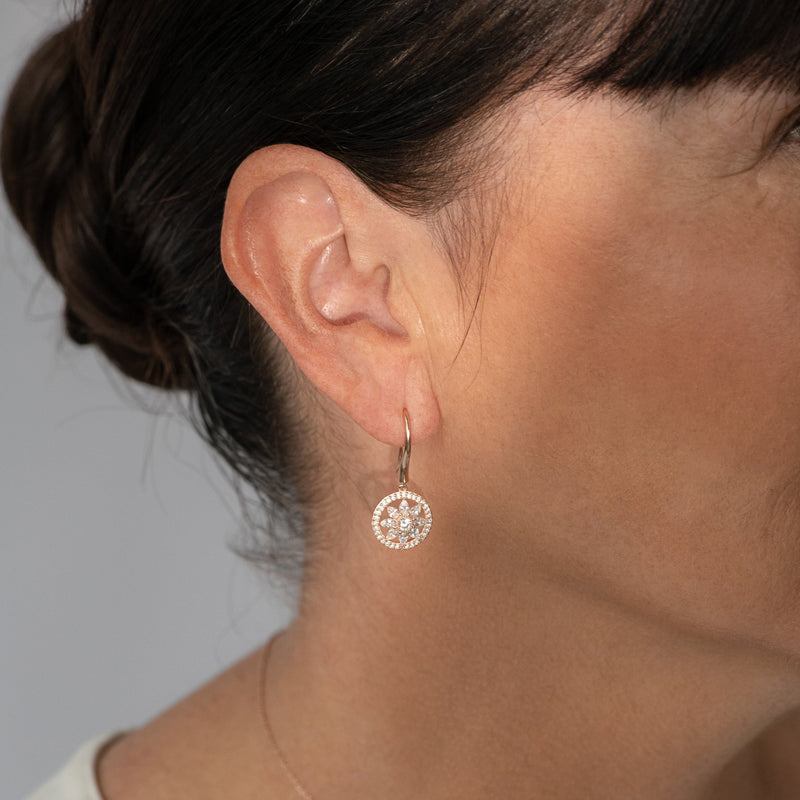 Lucia Rose Gold Earrings