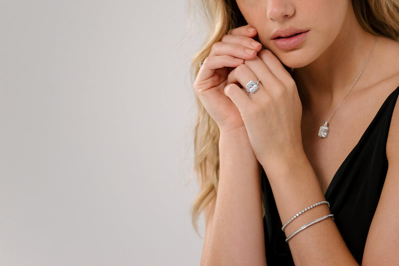 Alaia Bezel Tennis Bracelet