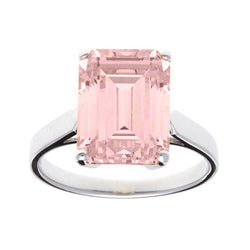 Ada Pink Cubic Zirconia Ring