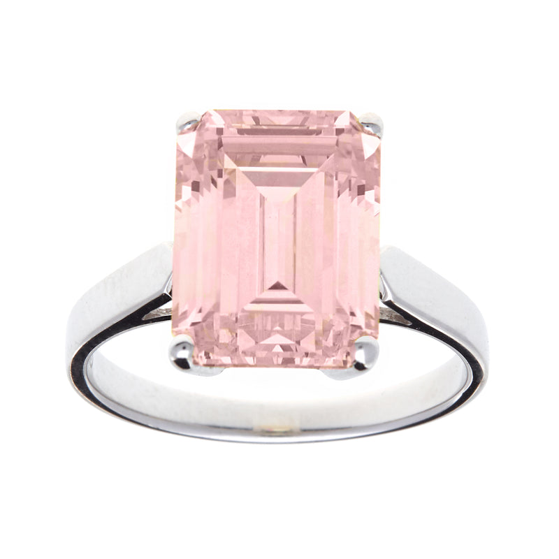 Ada Pink Cubic Zirconia Ring