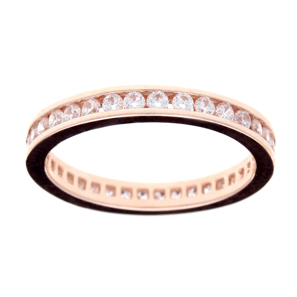 Eternity Rose Gold Ring