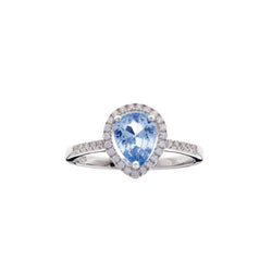 Harriet Blue Teardrop Ring