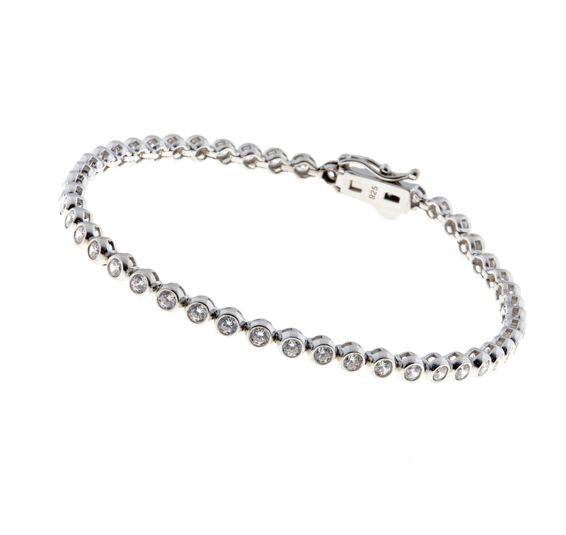 Alaia Bezel Tennis Bracelet