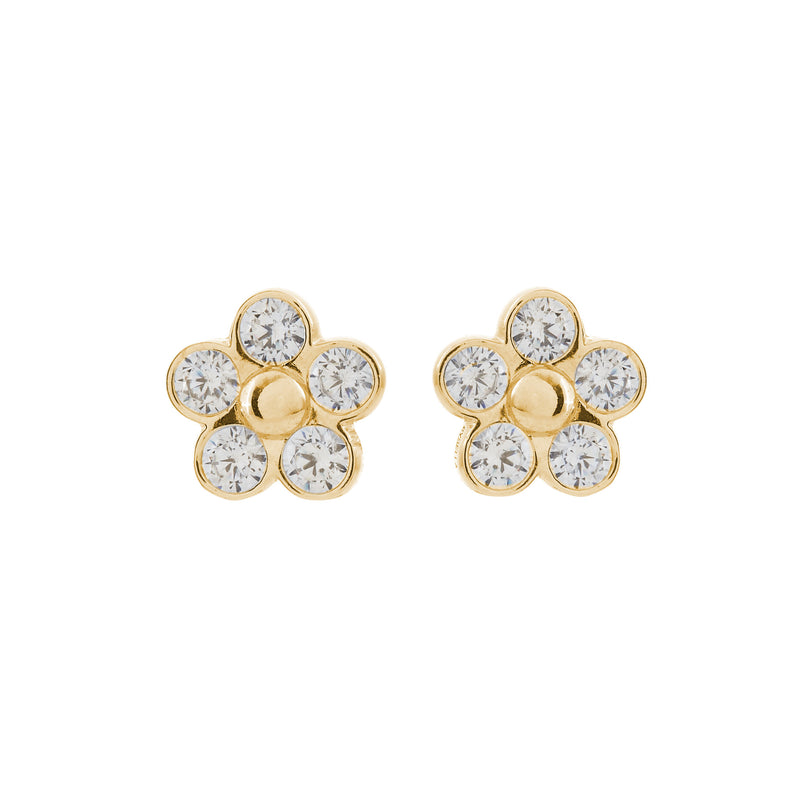 Shiloh Gold Stud Earrings