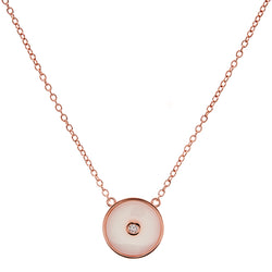 Olivia Rose Gold & White Necklace