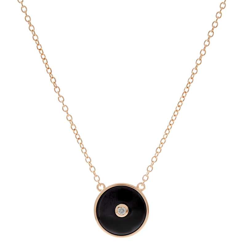 Olivia Gold & Black Necklace