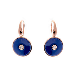 Olivia Rose Gold & Blue Earrings