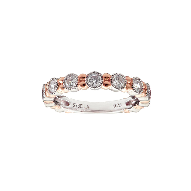 Islay Two-Tone Rose Gold Ring