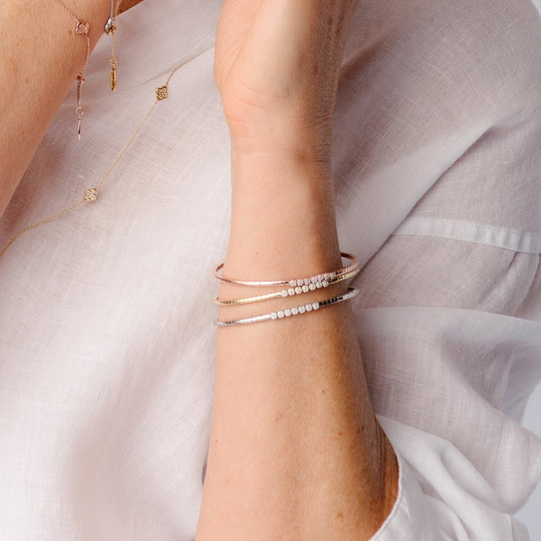 Aria Rose Gold Flex Bracelet