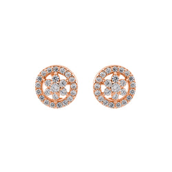 Kate Rose Gold Stud Earrings