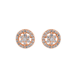 Kate Rose Gold Stud Earrings